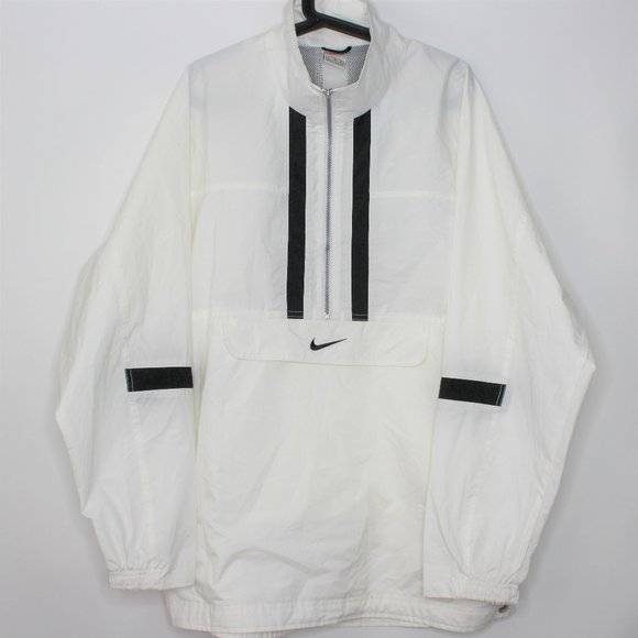 Nike Other - VTG Nike White Tag Embroidered Anorak Jacket G590